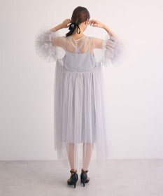 Green Parks ・Ｒａｉｌｍｅ　チュールワンピース（インナーＯＰ付）