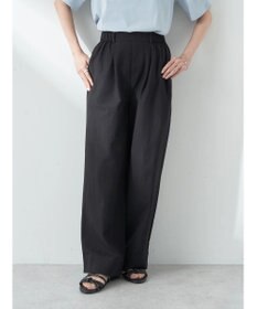 earth music&ecology 綿麻キャンブリッククロップドパンツ