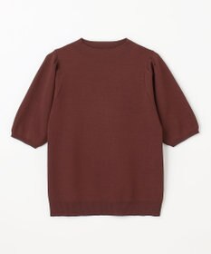 ANY 【マシンウォッシュ】モックネックパフスリーブニット