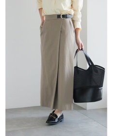 Te chichi サイドベルトチノタイトスカート