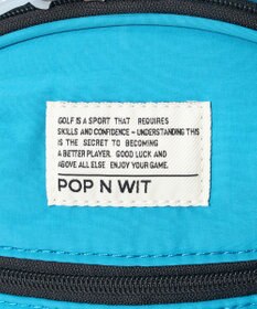 PW CIRCULUS 【UNISEX】デタッチャブル キャディバッグ シボ感のあるナイロンワッシャー素材