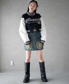 WEGO スタジアムロゴショートスタジャン