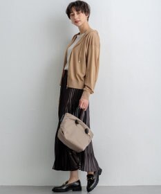 23区 L 【洗える】オータムシャイニー ニットパーカー