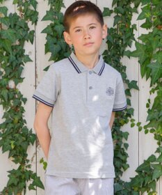 J.PRESS KIDS 【140-170cm】カノコ 半袖ポロシャツ