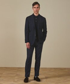 GOTAIRIKU 【御幸毛織/オリジナル素材】Super160’S 定番 ネイビーブレザー(25年秋冬モデル)
