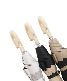 MOONBAT 【晴雨兼用日傘】ランバン コレクション（LANVIN COLLECTION）折りたたみ日傘 グログランリボン