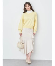 earth music&ecology 切り替えラッフルスカート