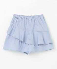 組曲 KIDS 【110-140㎝】アシンメトリーフリル キュロット