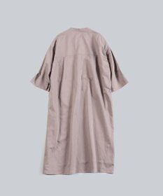 WHITE MAILS 【WOMEN】COTTON PAPER SOFT TWILL ワイドスリーブドレス