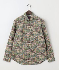 JOSEPH ABBOUD 【リバティー柄】プリントシャツ