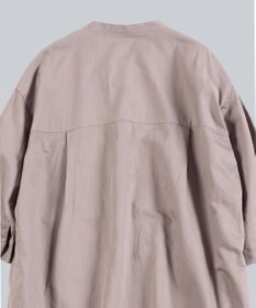 WHITE MAILS 【WOMEN】COTTON PAPER SOFT TWILL ワイドスリーブドレス