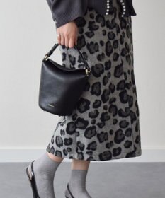 INTER-CHAUSSURES 【LORISTELLA】シュリンクレザーミニバッグ