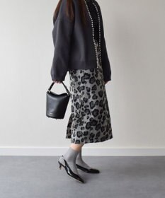 INTER-CHAUSSURES 【LORISTELLA】シュリンクレザーミニバッグ