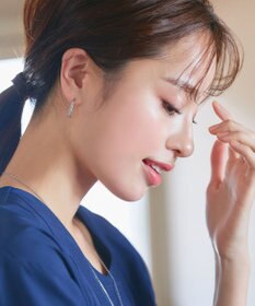 Tiaclasse 【金属アレルギー対応】ダブルラインカーブピアス