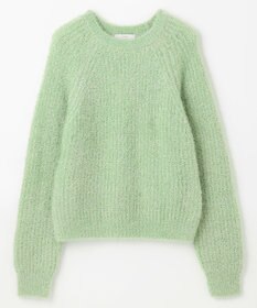 ANY カーリーファンシーニット