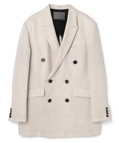 uncrave テンセルライトリネン ビッグジャケット