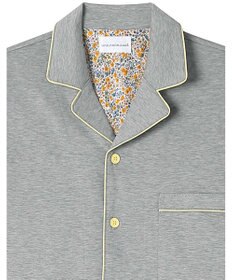 une nana cool 【綿100％】やわらか天竺メンズパジャマ　ＭＡＤＥ　ＷＩＴＨ　ＬＩＢＥＲＴＹ　ＦＡＢＲＩＣ