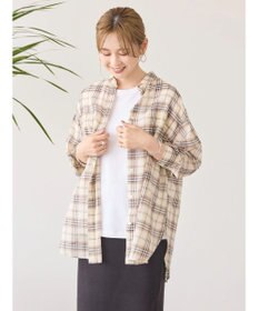 AMERICAN HOLIC 接触冷感Ｗポケットボイルシャツ