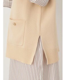 earth music&ecology 金ボタンニットベスト