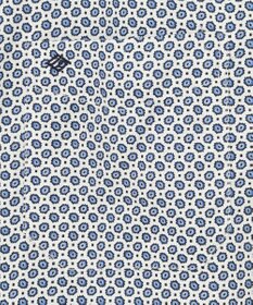 JOSEPH ABBOUD 【エコ素材】 ヘキサゴンジオメトリックパターン シャツ