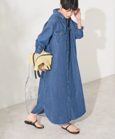 AMERICAN HOLIC 【WEB限定】デニムワンピース