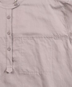 WHITE MAILS 【WOMEN】COTTON PAPER SOFT TWILL ワイドスリーブドレス