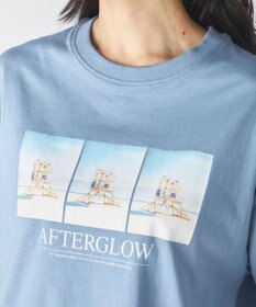 OP／FILA 【Ocean Pacific】フォトプリントTシャツ
