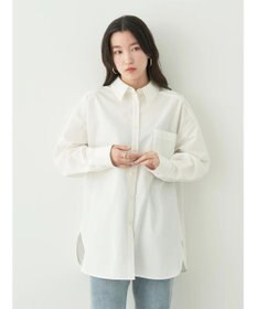 earth music&ecology ボーイズライクシャツ