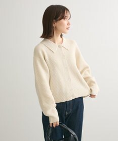 Green Parks 衿つきニットプルオーバー