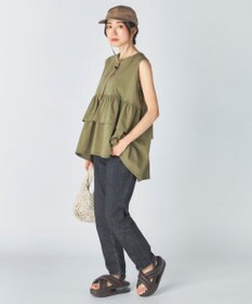 OP／FILA 【Ocean Pacific】らくティブ｜ティアードフリルデザインタンクトップ