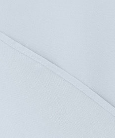 ICB L 【UVケア・速乾・洗える】BackSatinAmunzen バンドカラーブラウス