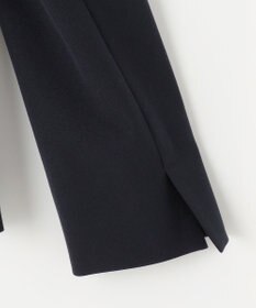 J.PRESS LADIES L 【洗える】T/Rアルガンシルク ノーカラー ジャケット