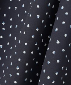 J.PRESS LADIES S 【洗える】ドット フラワープリント スカート