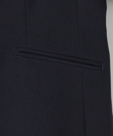 J.PRESS LADIES L 【洗える】T/Rアルガンシルク ノーカラー ジャケット