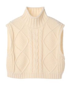 Green Parks ケーブルニットベスト