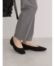 AMERICAN HOLIC 【整履き】スクエアトゥスェードフラットシューズ