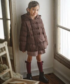 組曲 KIDS 【150-160cm】中綿 ショートコート