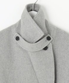 J.PRESS LADIES L Jackal 140sソフトメルトン Pコート