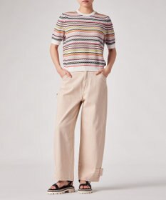 Paul Smith ウェーブストライプ 半袖ニット