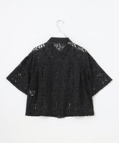 23区 【SLOW/一部店舗限定】好評につき追加生産！モチーフレース シャツ