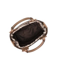 style code 【MERCURYDUO/マーキュリーデュオ】軽量メッシュ　花柄巾着付ミニトートバッグ