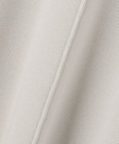 自由区 【WEB限定カラー有/洗える】コットンアセテート チュニック丈ニット