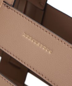 style code 【MERCURYDUO/マーキュリーデュオ】軽量メッシュ　花柄巾着付ミニトートバッグ