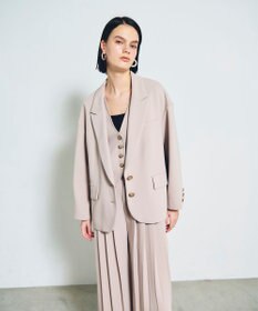 GRACE CONTINENTAL トリアセショートジレ