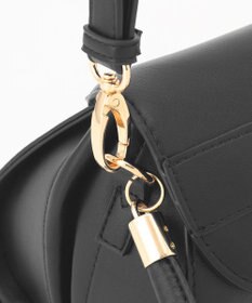 LA BAGAGERIE 【maison vert】 【軽量2WAY】ワイドリボンフラップバッグ