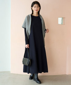 UNFILO マイビューティニット フレアワンピース