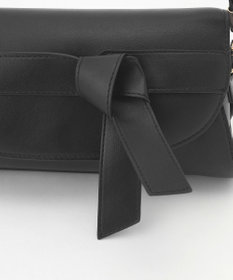 LA BAGAGERIE 【maison vert】 【軽量2WAY】ワイドリボンフラップバッグ