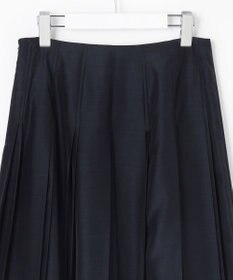 J.PRESS LADIES L エアリースパンボイル プリーツ スカート