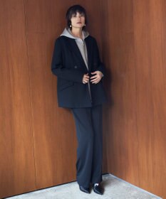 ICB 【洗える】 ビスコースエアーボンディング ジップアップフーディ