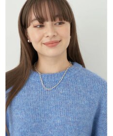 earth music&ecology ファンシーヤーンメランジプルオーバー